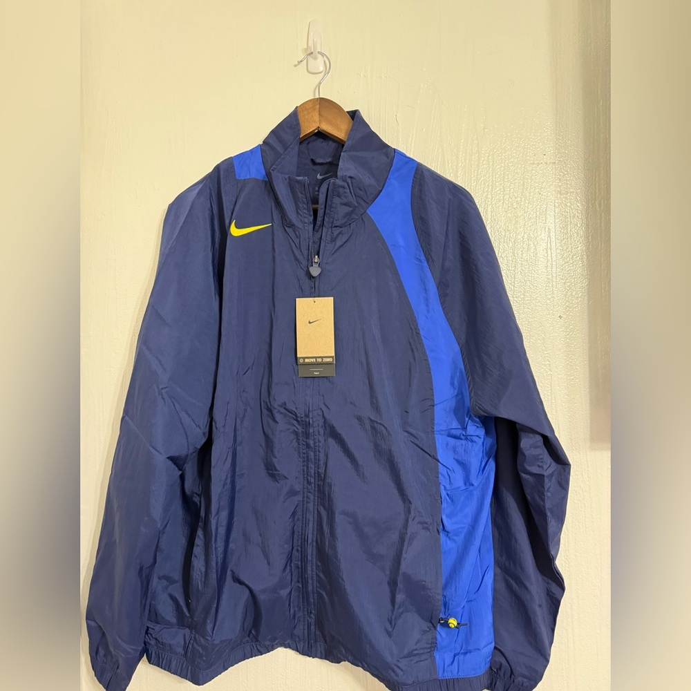 Nike Men's Total 90 Repel Soccer Track Jacket Navy Blue/ Royal Blue HQ3391-410 j